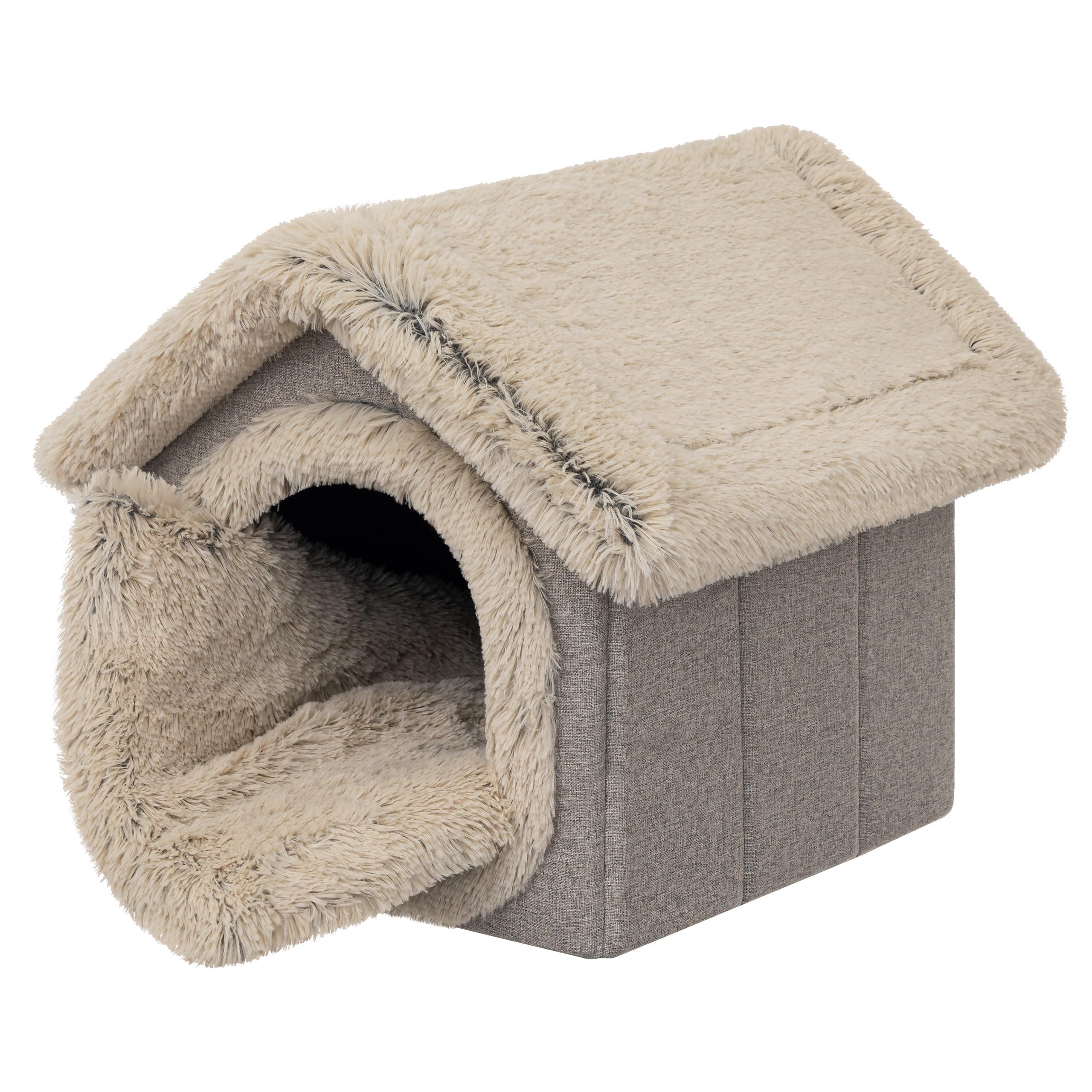 PillowPrim Cuccia per animali domestici, cuccia per cani, cuccia per cani, cuccia per gatti, cuscino per gatti, 38 x 44 x 45 cm