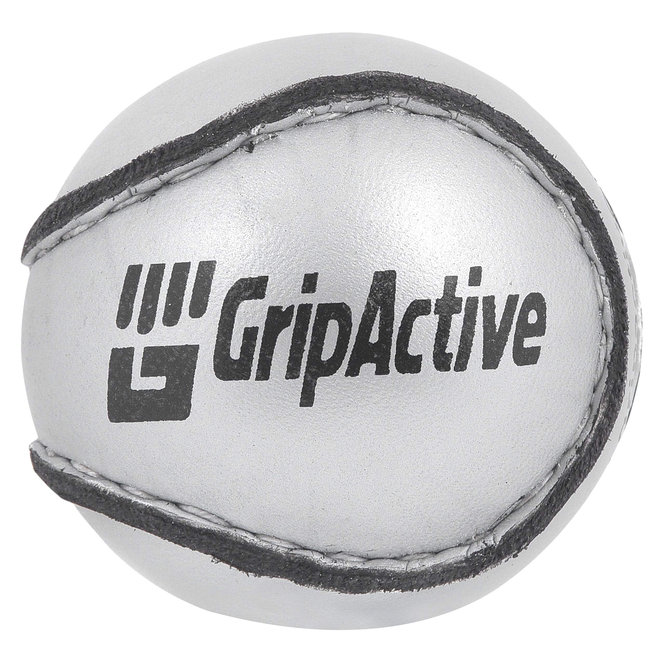 Grip Active GAA Silver Color Hurling Training Balls (4, Pack of 6)