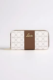 Women's Mono Wallet | Ladies Stylish Purse Bag | Credit Card, Money Holder | Zip Around Wallet | Gift for Women