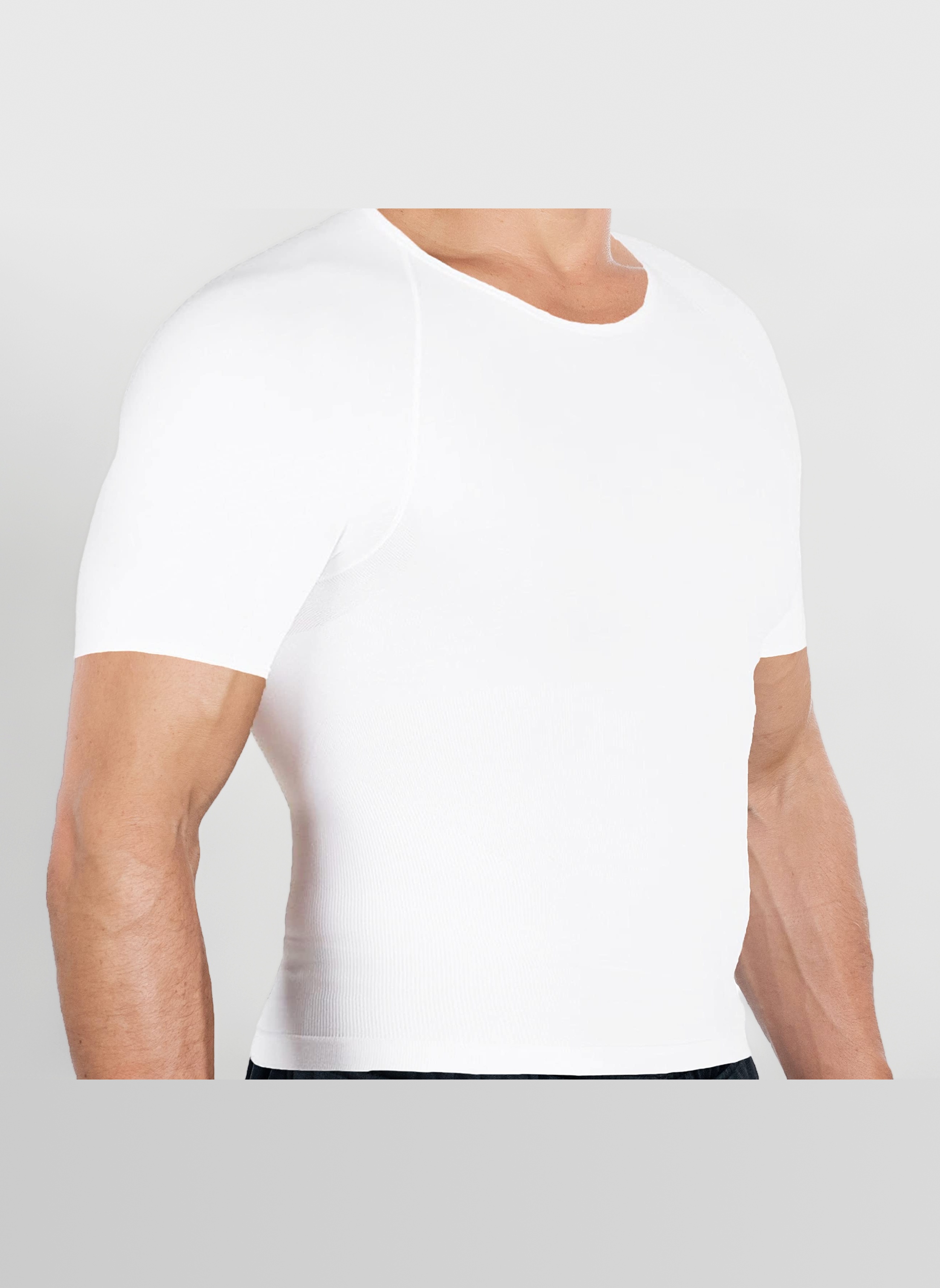 Esteem Apparel Men's Ultra-Slim Shapewear top