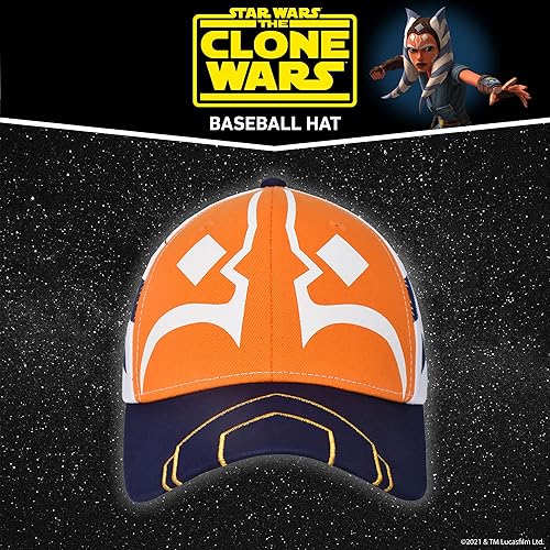 Miniatura 2 de Concept One Star Wars The Clone Wars Ahsoka - Gorra de béisbol al Snapback para cosplay, multicolor, talla única, Multi