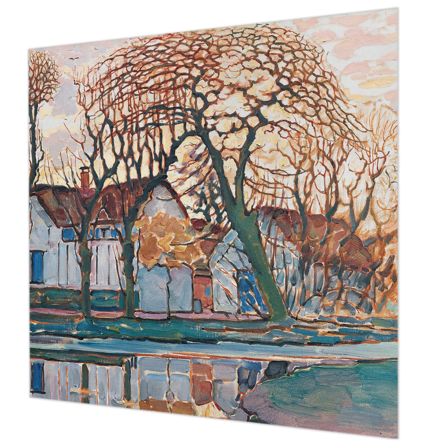 Papier Peint Intissé Facile à Nettoyer Grand Format 250x250 cm avec Colle