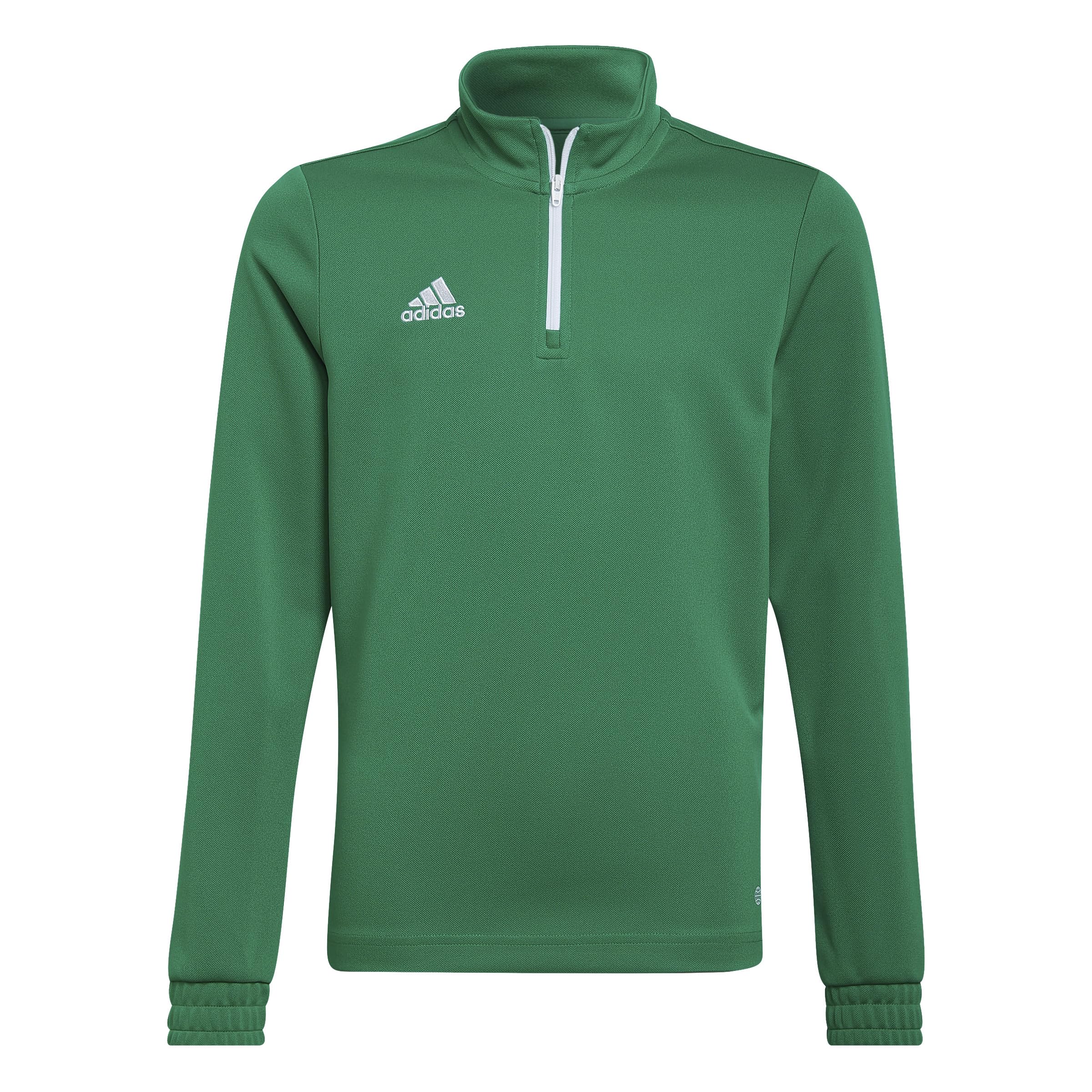 Adidas  Kids Entrada 22 Training Top Juniors - Green/White - 9-10 Years