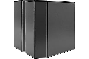 Amazon Basics Heavy-Duty Binder: Your Essential Organizer for Large Documents