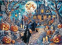 Vista 18 de Rompecabezas de libro mágico, rompecabezas de 1000 piezas para adultos, juego de rompecabezas familiares, divertido relajante desafiante