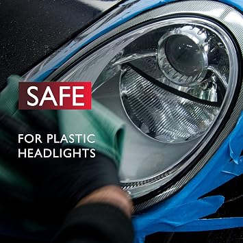 Autoglym Headlight Restoration Complete Kit, Quickly Restore Cloudy And Discoloured Headlights, Designed For Use With An Electric Drill, Includes Sanding Discs, Restoring Compound And Microfibre Cloth