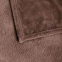 Vista 381 de BEDELITE Fleece Blanket White Throw Blanket for Couch & Bed, Luxury Plush Cozy Fuzzy Blanket 50" x 60", Super Soft Warm Lightweight Throw Blanket