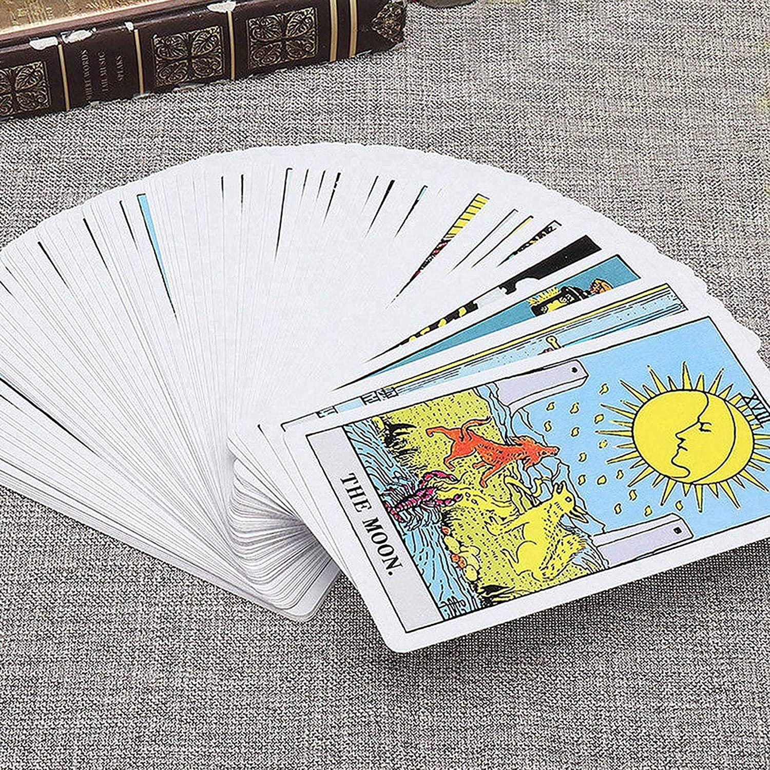 FANFX Tarot Cards Classic Rider Waite Tarot Cards Deck Original Pamela Colman Smith Artwork