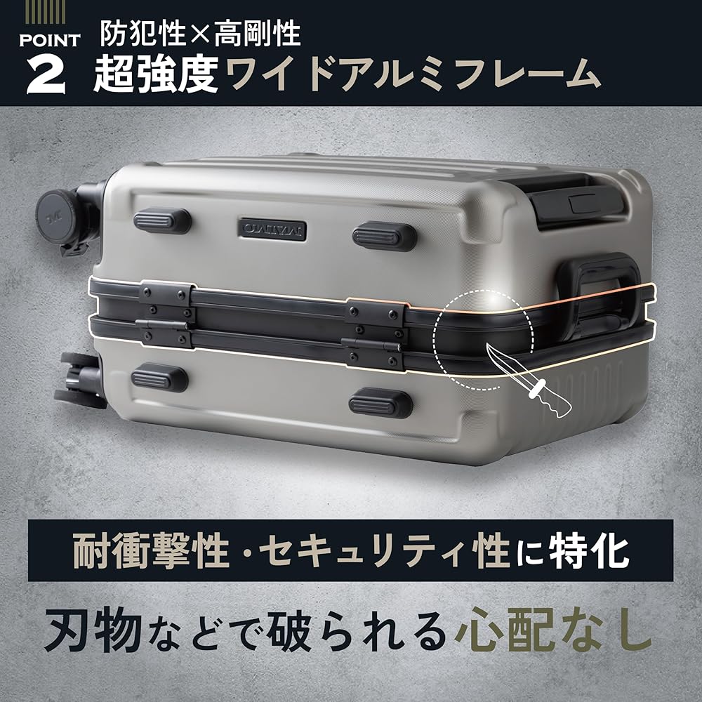Amazon | [MAIMO] スーツケース 機内持ち込み Sサイズ アルミ