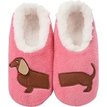 Snoozies Pairable Dog Slipper Socks for Women