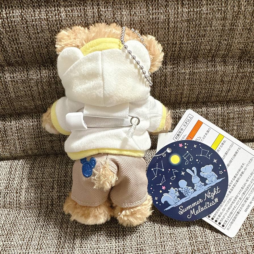 サマーナイトメロディーズ　ぬいぐるみバッジ 楽天市場】ダッフィー＆フレンズのサマーナイト・メロディー