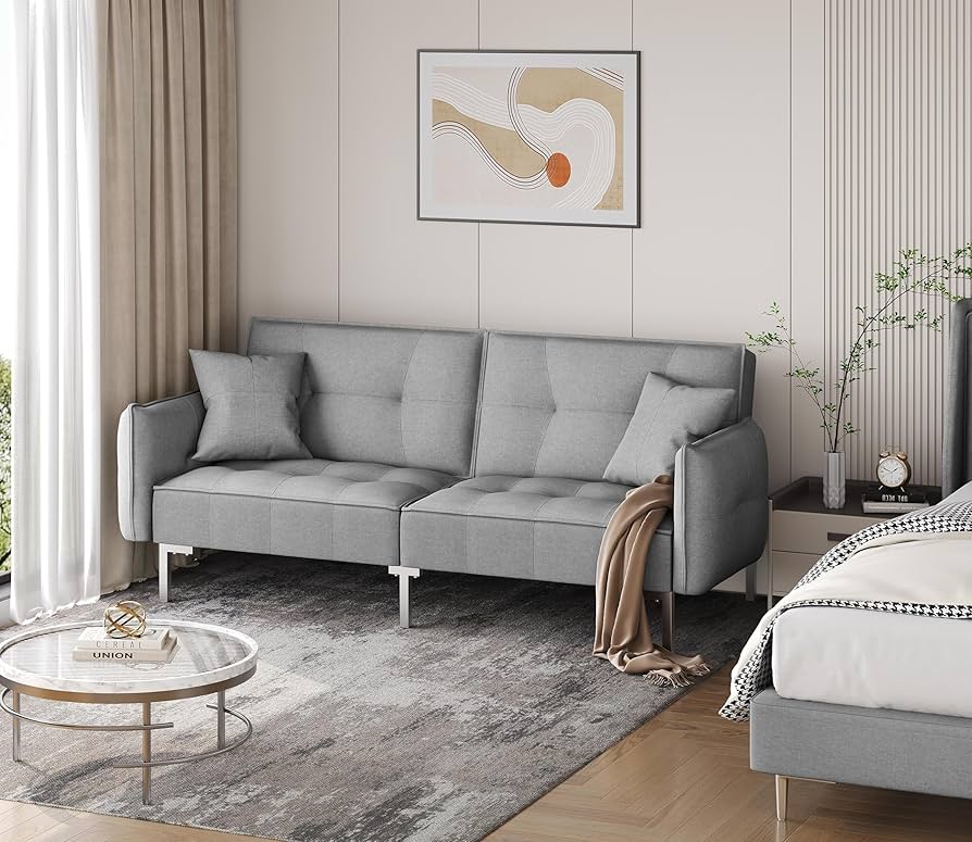 Amazon.com: Yaheetech Sleeper Sofa Couch Bed Convertible