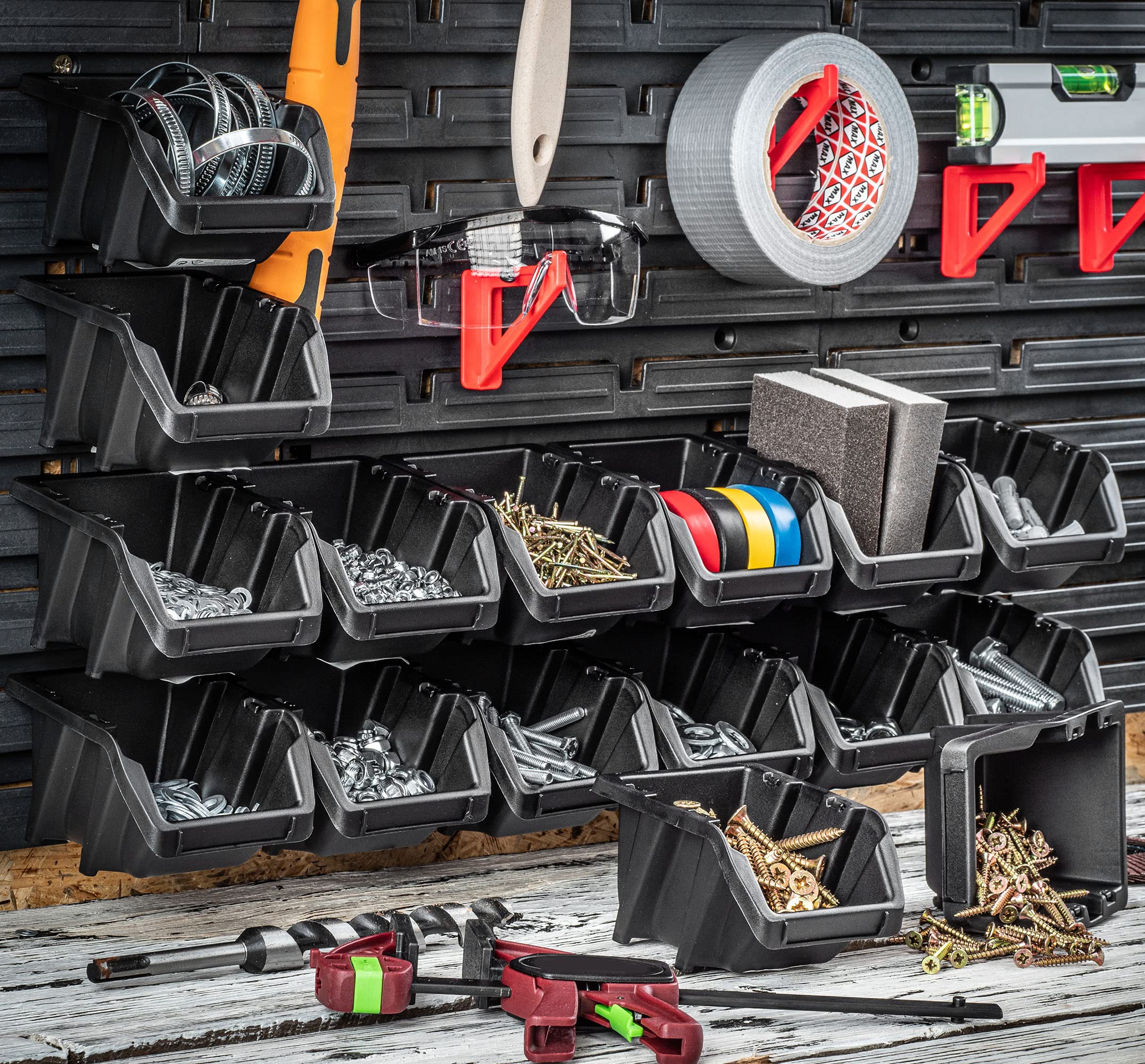 Roze opbergbox-sorteerdoos met 5-vaks tray 33 cm - huishouding - klusmateriaal-hobbymateriaal Roze opbergbox-sorteerdoos met 5-vaks tray 33 cm - huishouding - klusmateriaal-hobbymateriaal