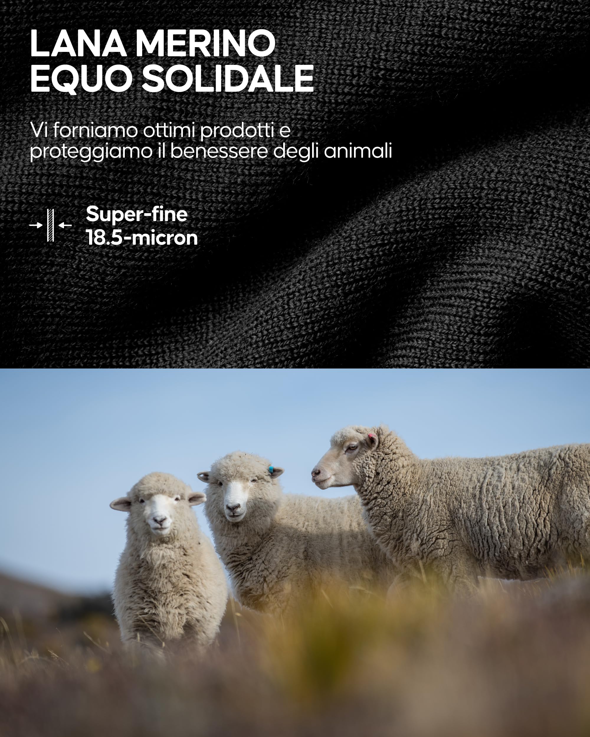 DANISH ENDURANCE Scaldacollo in Lana Merino per Uomo e Donna, Copricollo, Sciarpa, Coprifaccia Sportivo