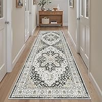 Vista 225 de Madane Alfombra Pasillera Lavable - Alfombras Pasilleras 2x6 para Pasillos de 6 Pies Antideslizante Vintage Alfombra Pasillera de Cocina
