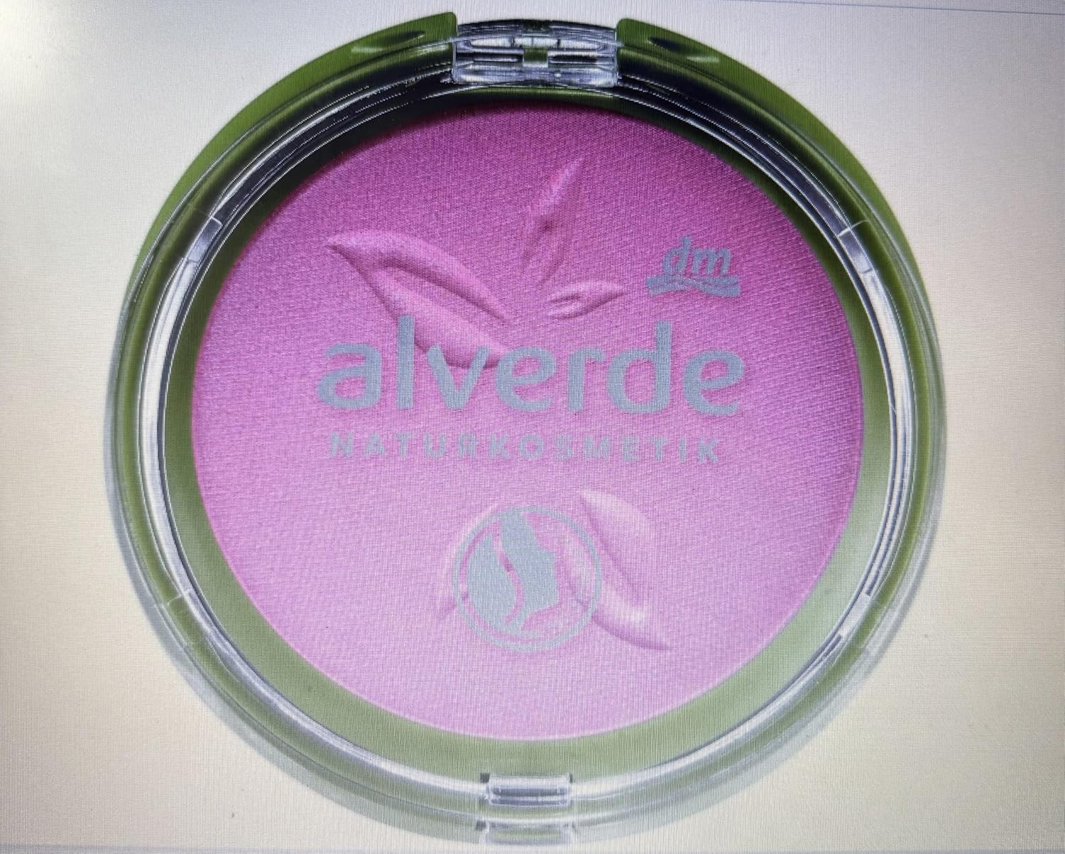 alverde Natural Cosmetics Blush Holographic 11 Luminous Pink, 4 g