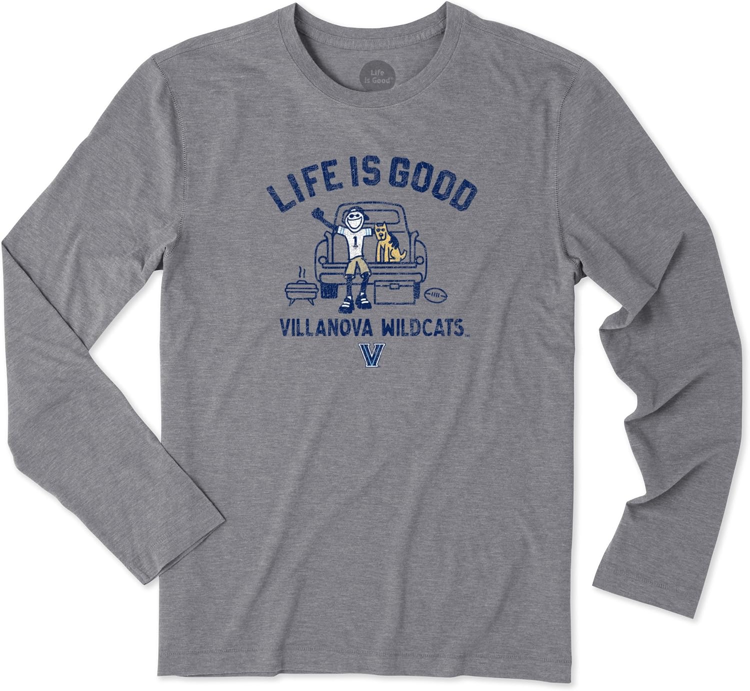 Life is Good Men's Longsleeve Cool Tee Tailgate Jake