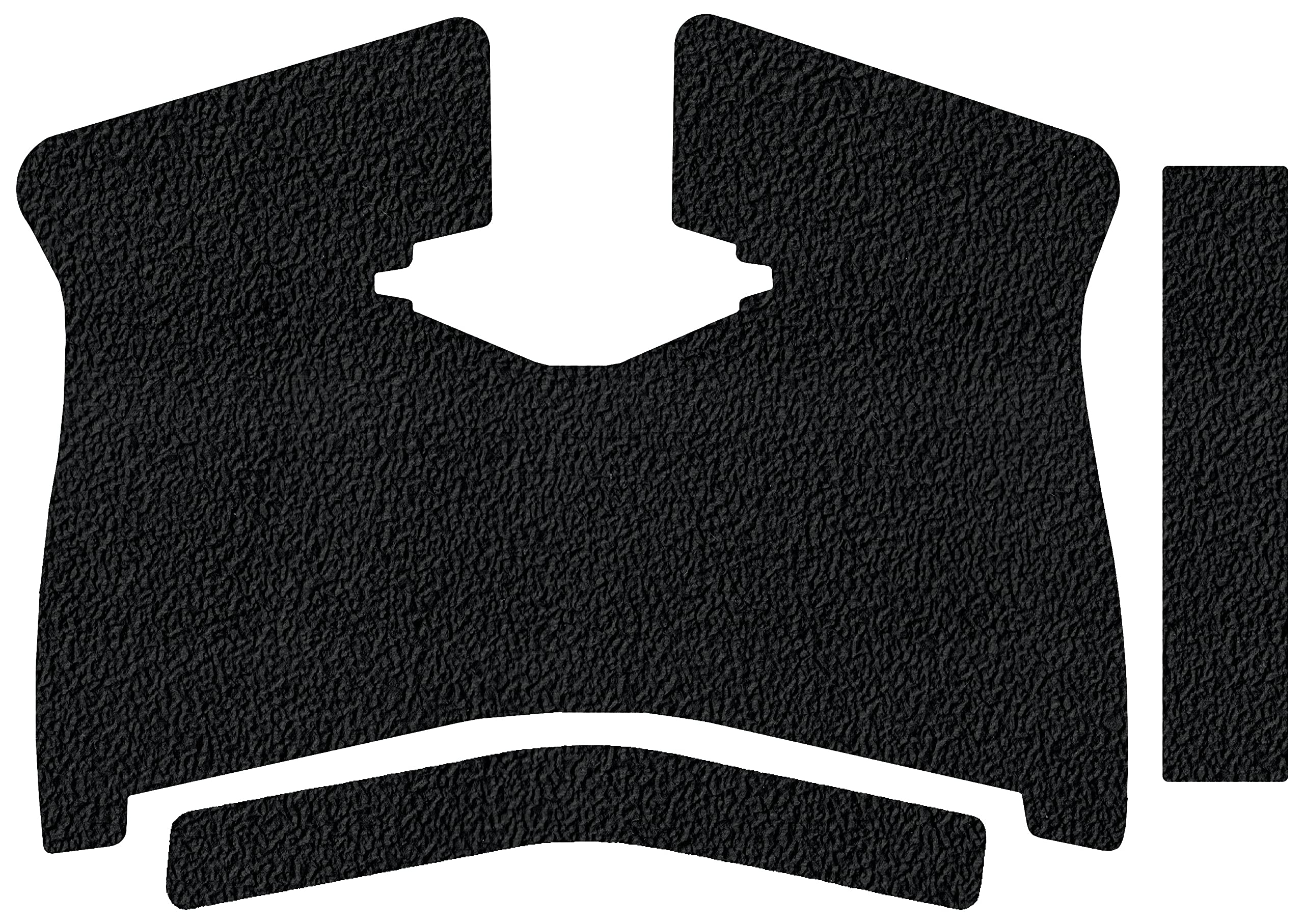 Rubber Grip Tape Overlay for S&W M&P 9 Shield Plus Pistols