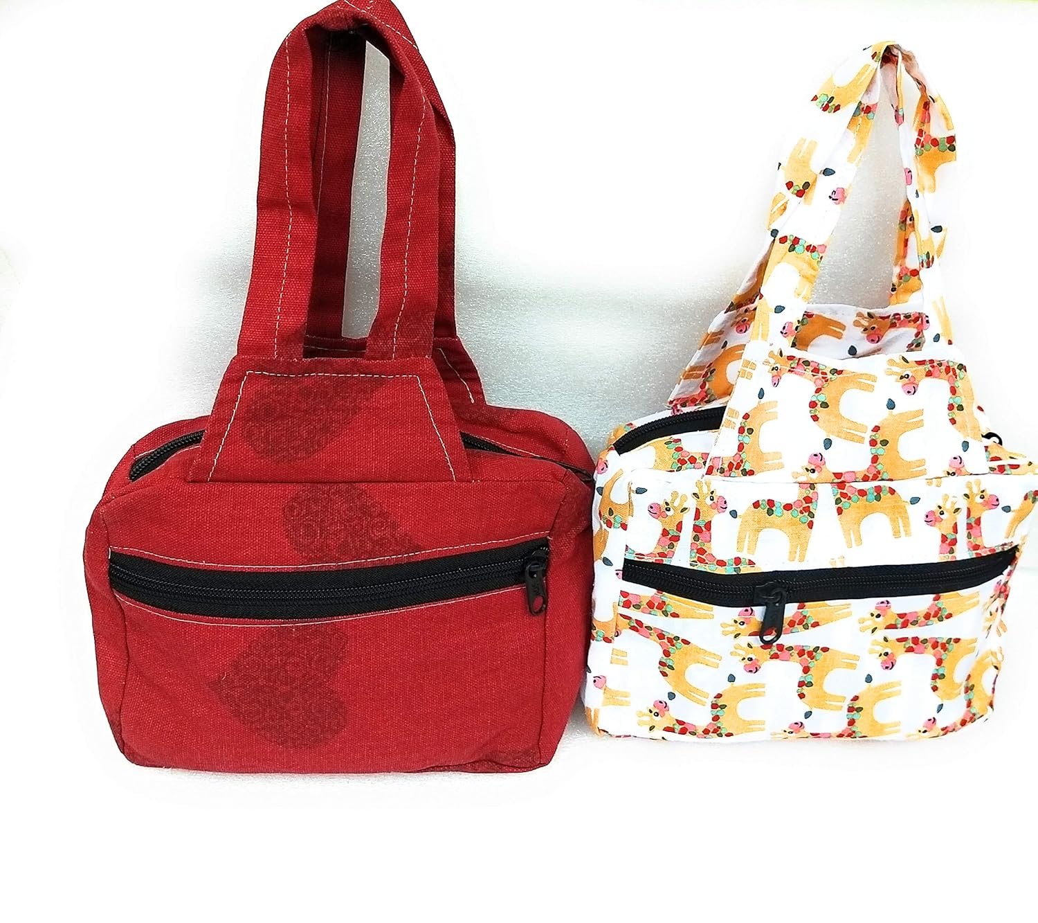 Buy Abi Handicrafts Mini Diaper Bag, Handbag, Shopping Bag, ReUsable