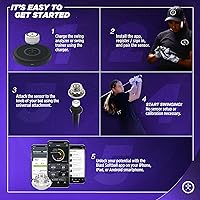 Vista 3 de Blast Softball - Analizador de swing (Sensor) - Desarrollo avanzado de jugadores para cada nivel, analiza oscilaciones, rastrea métricas, captura