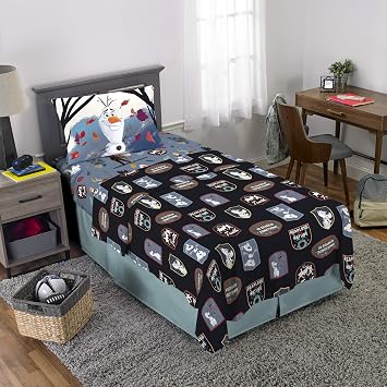 Franco Kids Bedding Super Soft Sheet Set, 3 Piece Twin Size, Disney Frozen 2 Olaf