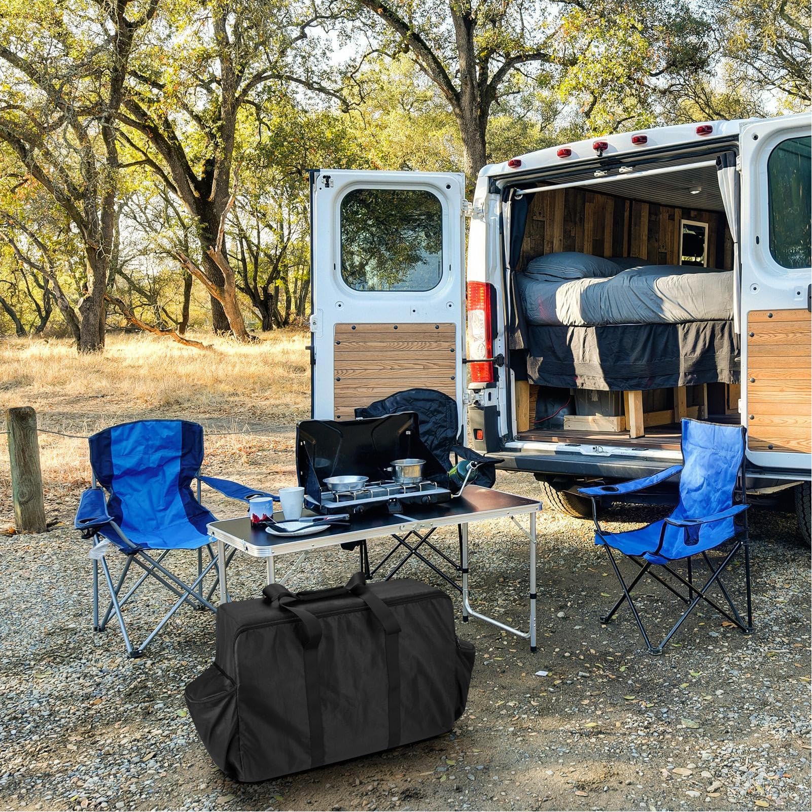 Sac de transport pour réchaud d'extérieur, barbecue pliable, rangement camping