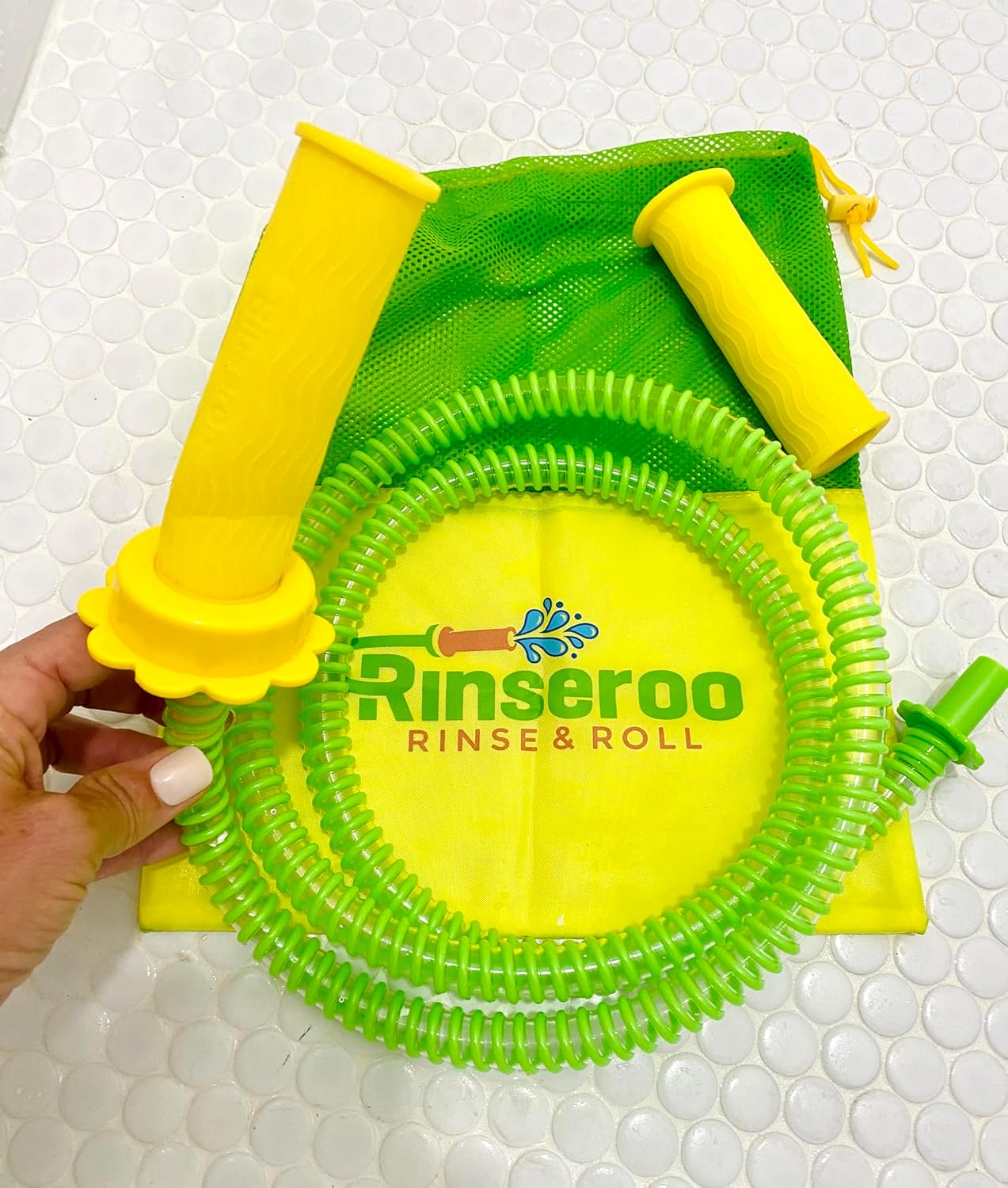Rinseroo Portable Bidet Hose SlipOn Shower Attachment