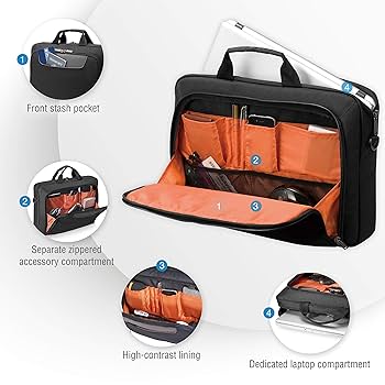 Everki 95313 Advance - Laptop Bag - Briefcase fits up to 16