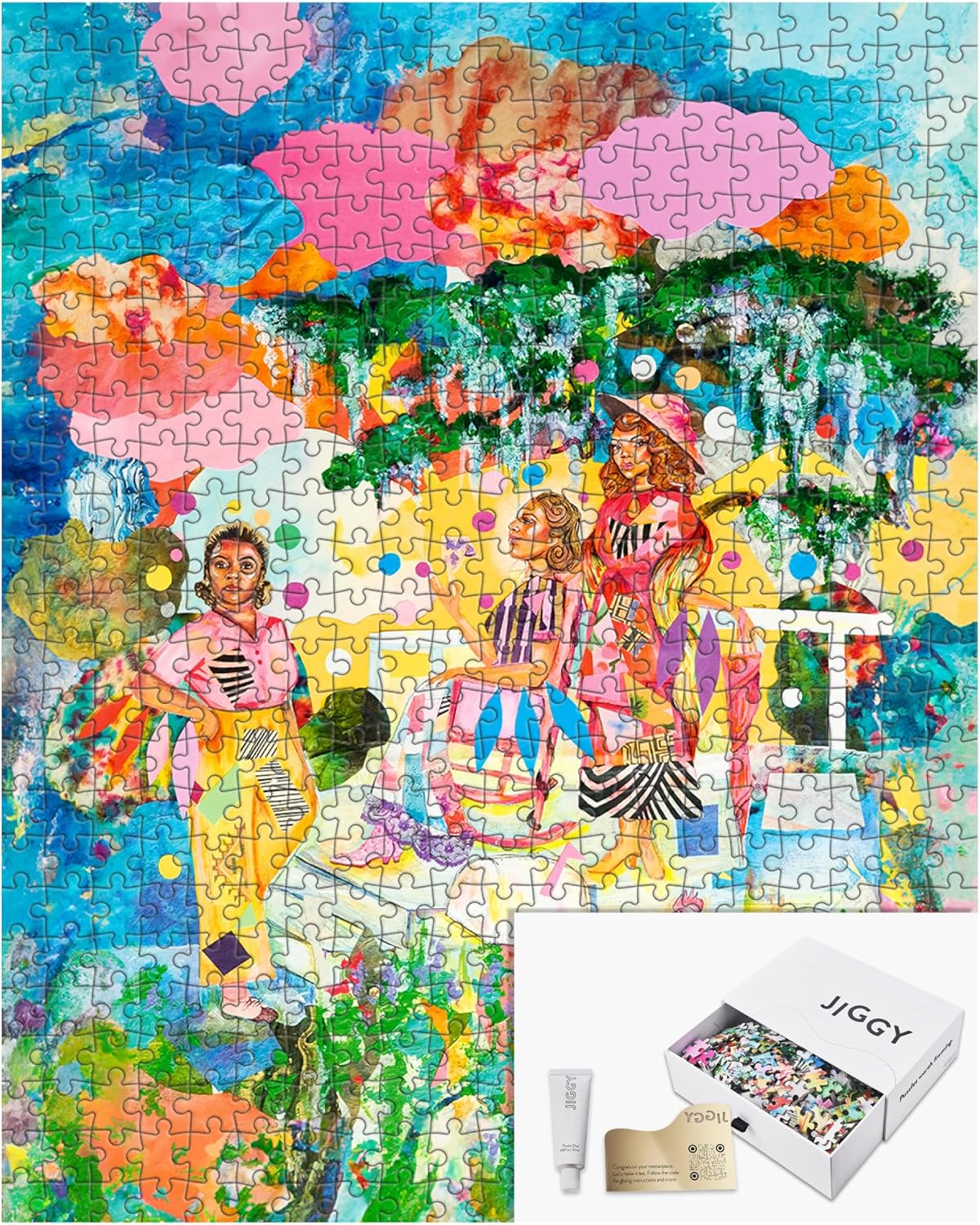 JIGGY Jigsaw Puzzles for Adults 500 Piece Decorative