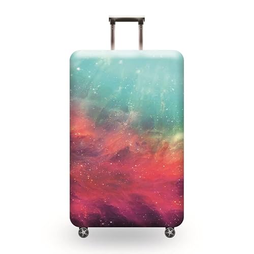 GOXUNYUAN Funda de equipaje de viaje protector lavable para equipaje de 19-30 pulgadas, Estrellado, S:Fit 19-20 Inch Luggage