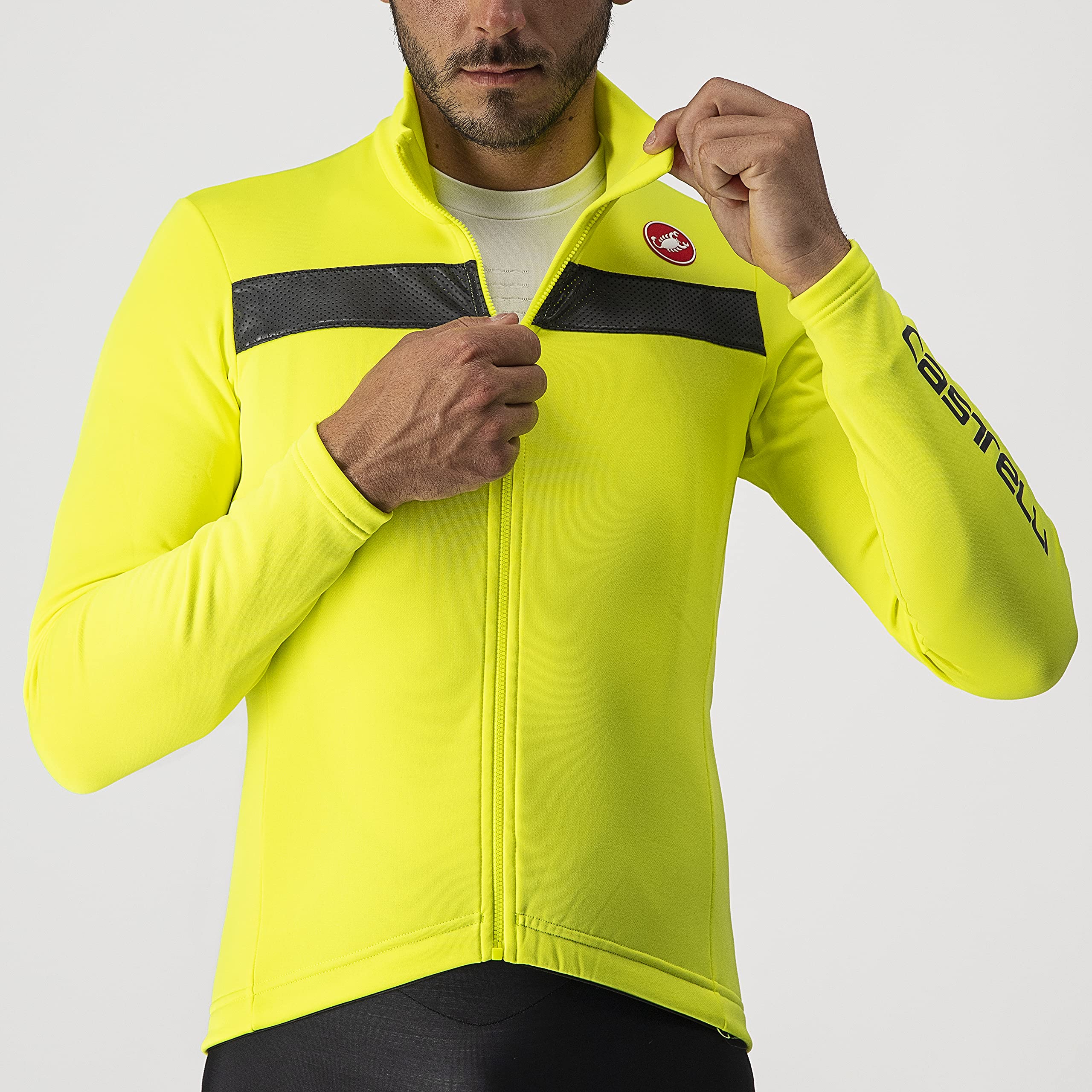 CASTELLI koszulka kolarska Mężczyźni Puro 3 Jersey Fz (1 w zestawie)