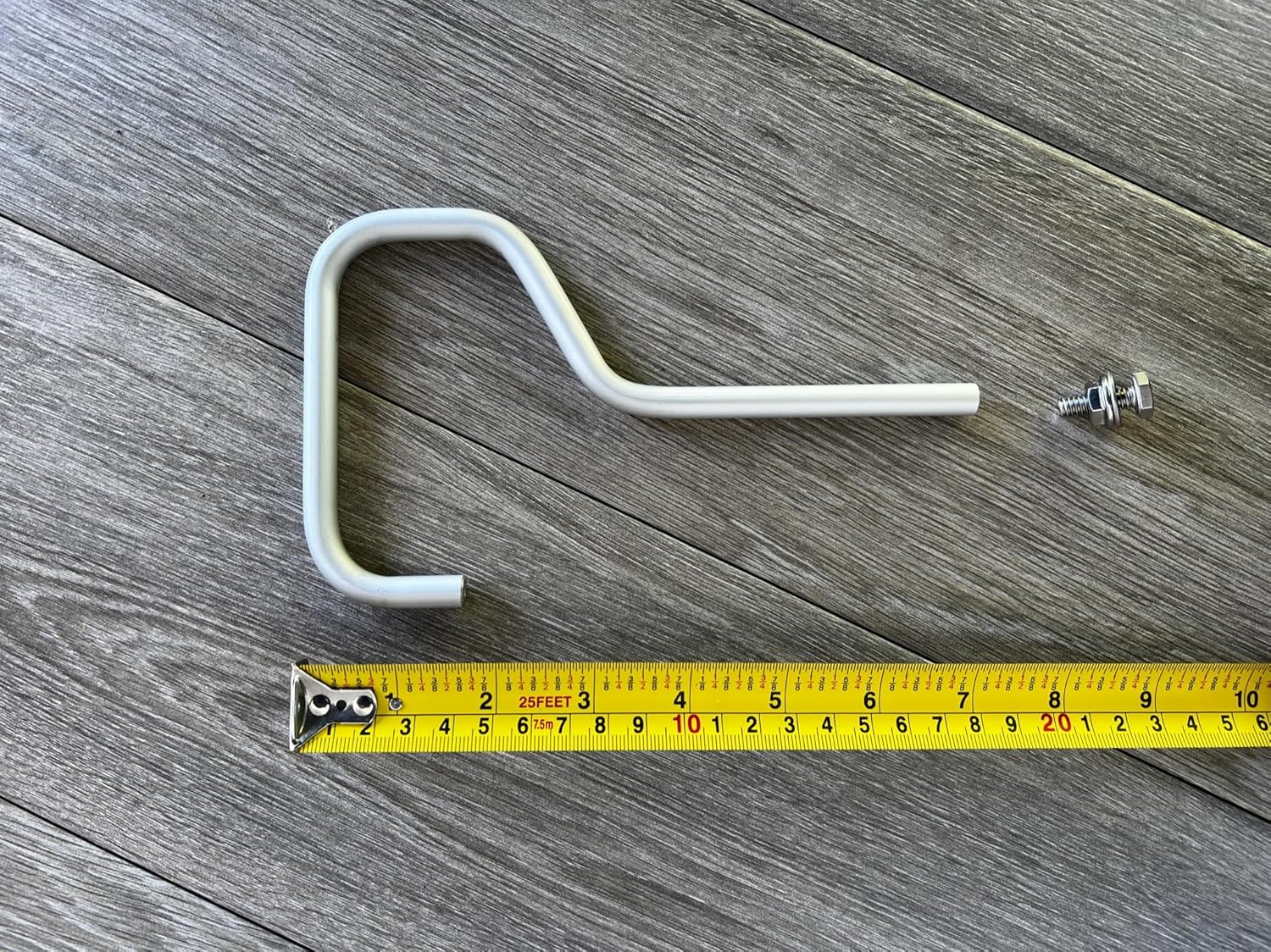 Generic Handle for Solo Stove Heat Deflector. Made in USA, Silver