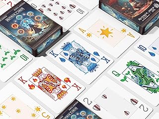 Premium Pokerkarten (Weiße und Schwarze Edition) – 65 Karten, 100% Kunststoff, wasserdicht und sammelbar, QR-Code für Strategie- und Denkspiele für Clubs, Spieler und Sammler