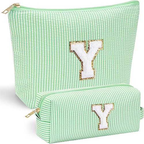 Miniatura 96 de YOOLIFE Regalos del Día de la Madre para Mujeres Bolsa de Maquillaje Inicial 2 Bolsa de Cosméticos Bolsa de Maquillaje de Viaje Regalos