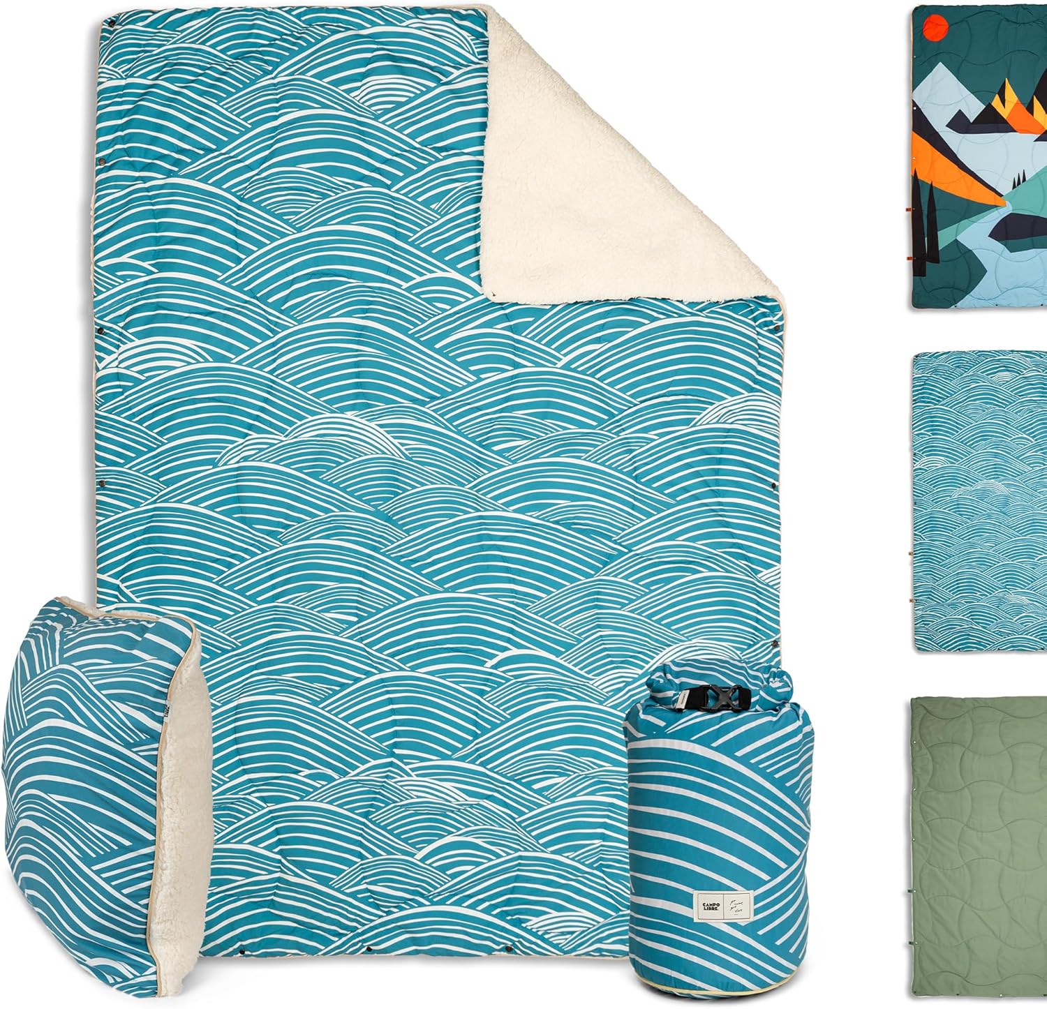 Campo Libre Wanda 4-in-1 Camping Blanket