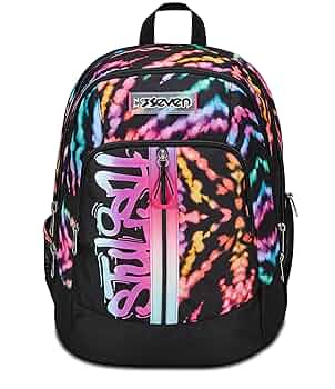 Ragazza Seven Zaino Scuola Reversibile New The Double, Shadow Up
