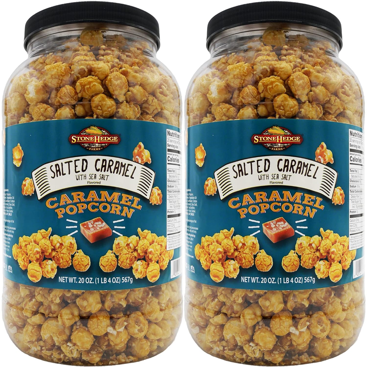 Stonehedge Farms Flavored Popcorn Barrel Salted Caramel