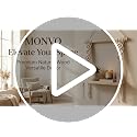 Image of Boho Macrame Wall Hanging Shelf with Adhesive Hook - Handmade Cotton Rope & Pine Wood Floating Shelf - Aesthetic Wall Decor for Bedroom, Living Room & Plants