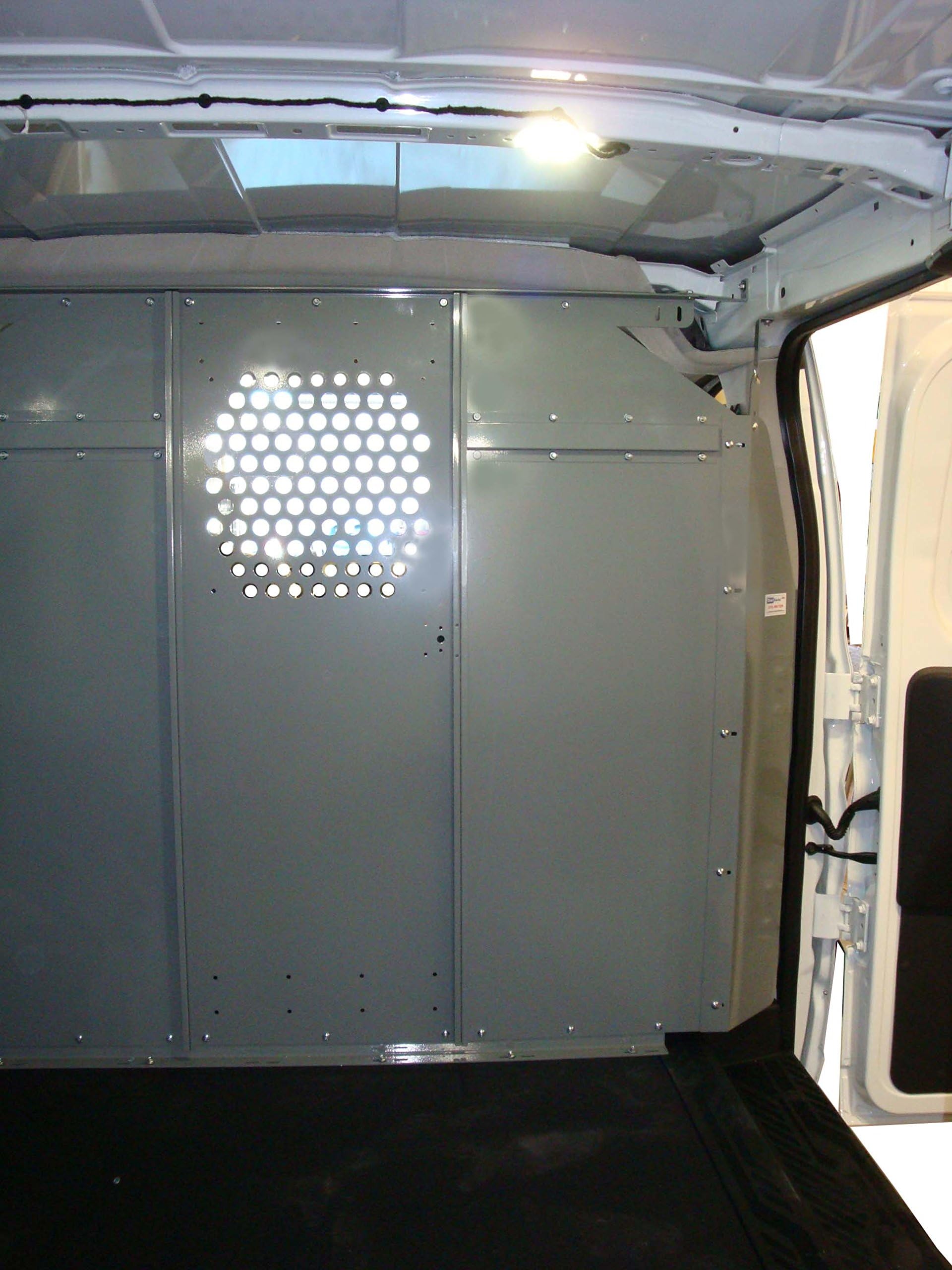 Van Safety Partition, Bulkhead/Divider Compatible with Ford Econoline Van