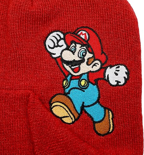 Miniatura 2 de Bioworld Gorro de punto con diseño Super Mario Peekaboo, Multi colorido