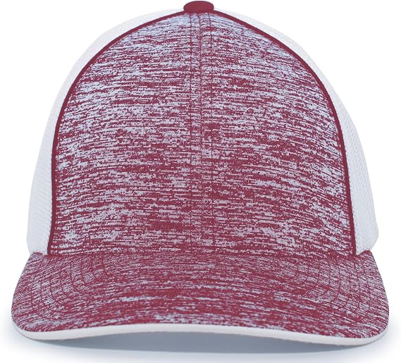 Pacific Headwear Unisex Adult Aggressive Heather Trucker Pacflex Cap