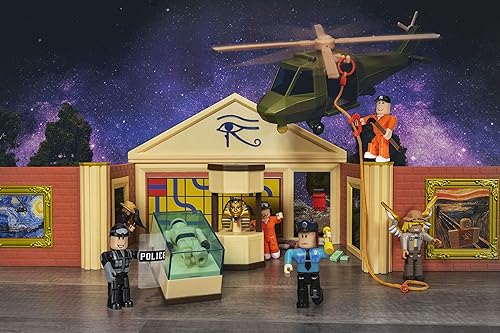 Miniatura 5 de Roblox Colección Action - Jailbreak Museum Heist Playset Incluye artículo virtual exclusivo