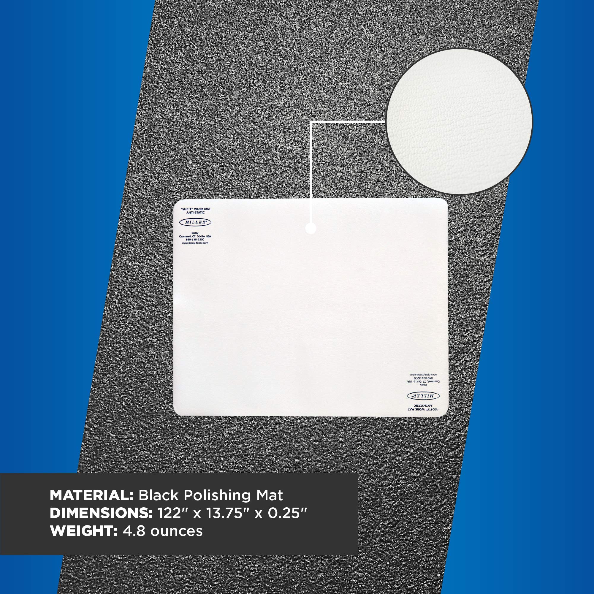 Miller Softy Series White Anti-Static Disposable Work Mat, Easily Portable  Workbench Mat Top for Technicians, Electricians, and Installers, 11 Inches  x 14 Inches x 0.06 Inches - - Amazon.com