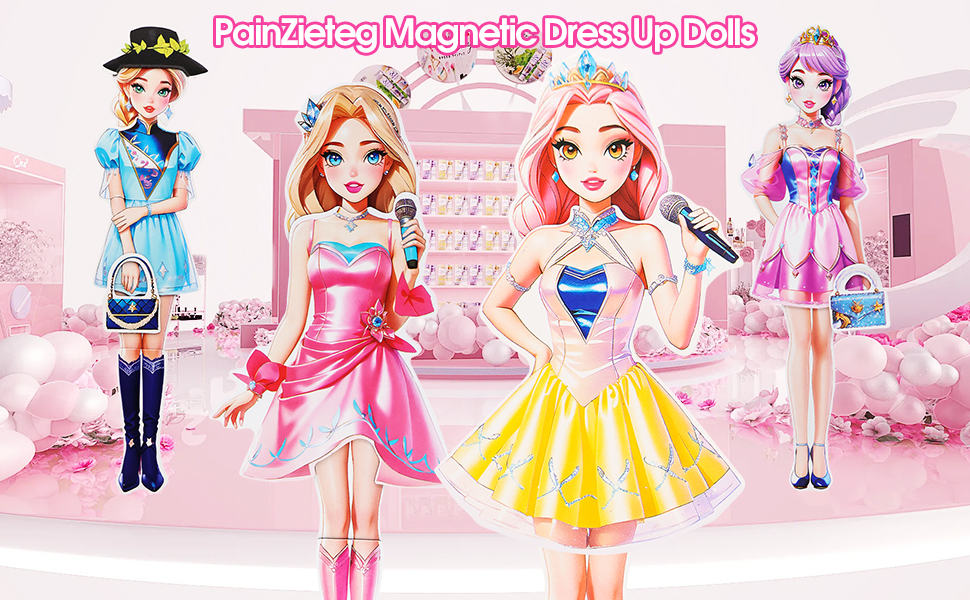 Amazon.com: PainZieteg Magnetic Dress Up Dolls, Magnetic Princess Dress Up Paper Dolls, Magnetic Dress Up Dolls for Girls Ages 4-10 Learning Created Imagine Set Birthday Gift (Liz) : Toys & Games Amazon.com: PainZieteg Magnetic Dress Up Dolls, Magnetic Princess Dress Up Paper Dolls, Magnetic Dress Up Dolls for Girls Ages 4-10 Learning Created Imagine Set Birthday Gift (Liz) : Toys & Games