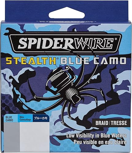 Miniatura 3 de Spiderwire Stealth Braid 3000 Yardas Camuflado azul,Verde musgo,Camo,Amarillo alta visibilidad,Translúcido,2-Amarillo alta visibilidad,Verde musgo -