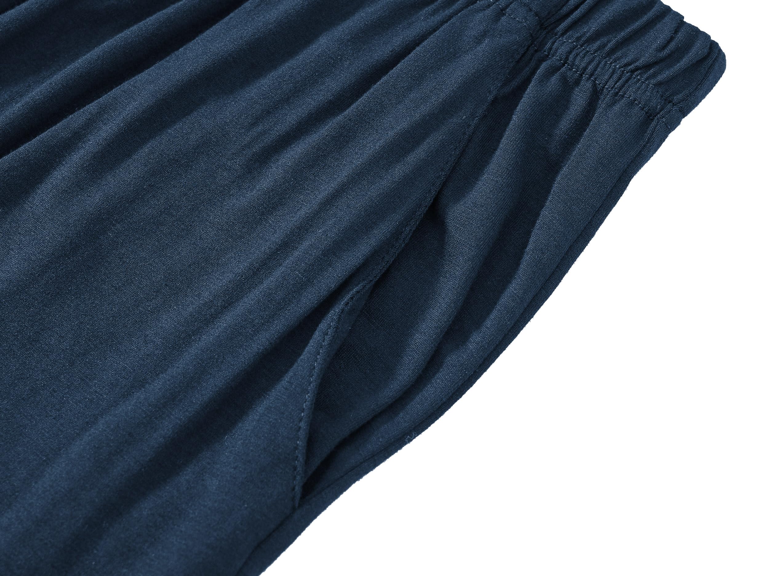 MoFiz Pigiama Bambino Morbido Due Pezzi Maglietta Manica Lunga e Pantaloni con Tasche Autunnale Invernale Ragazzo Pigiami Set 8-18 Anni