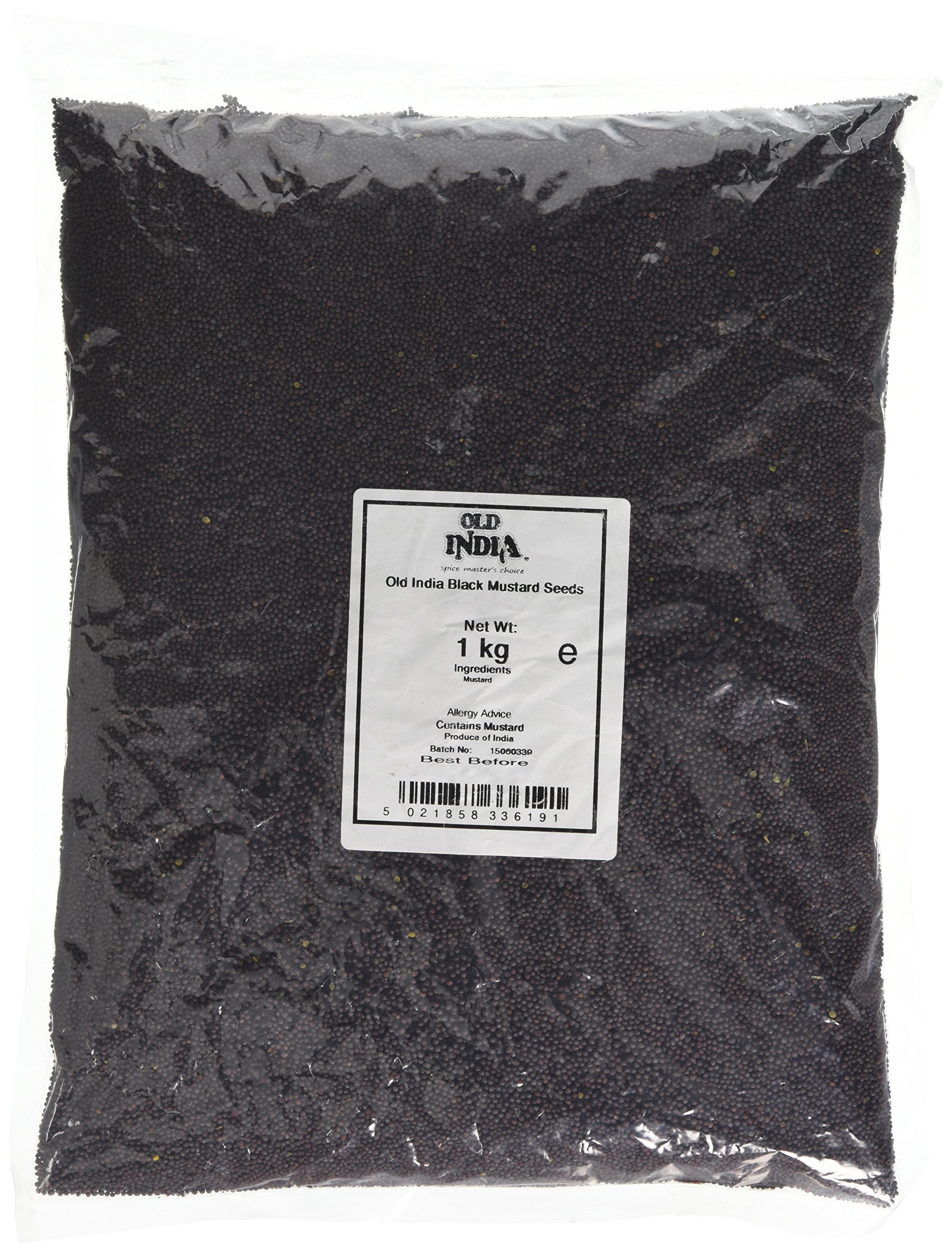 Old India Black Mustard Seeds 1 Kg
