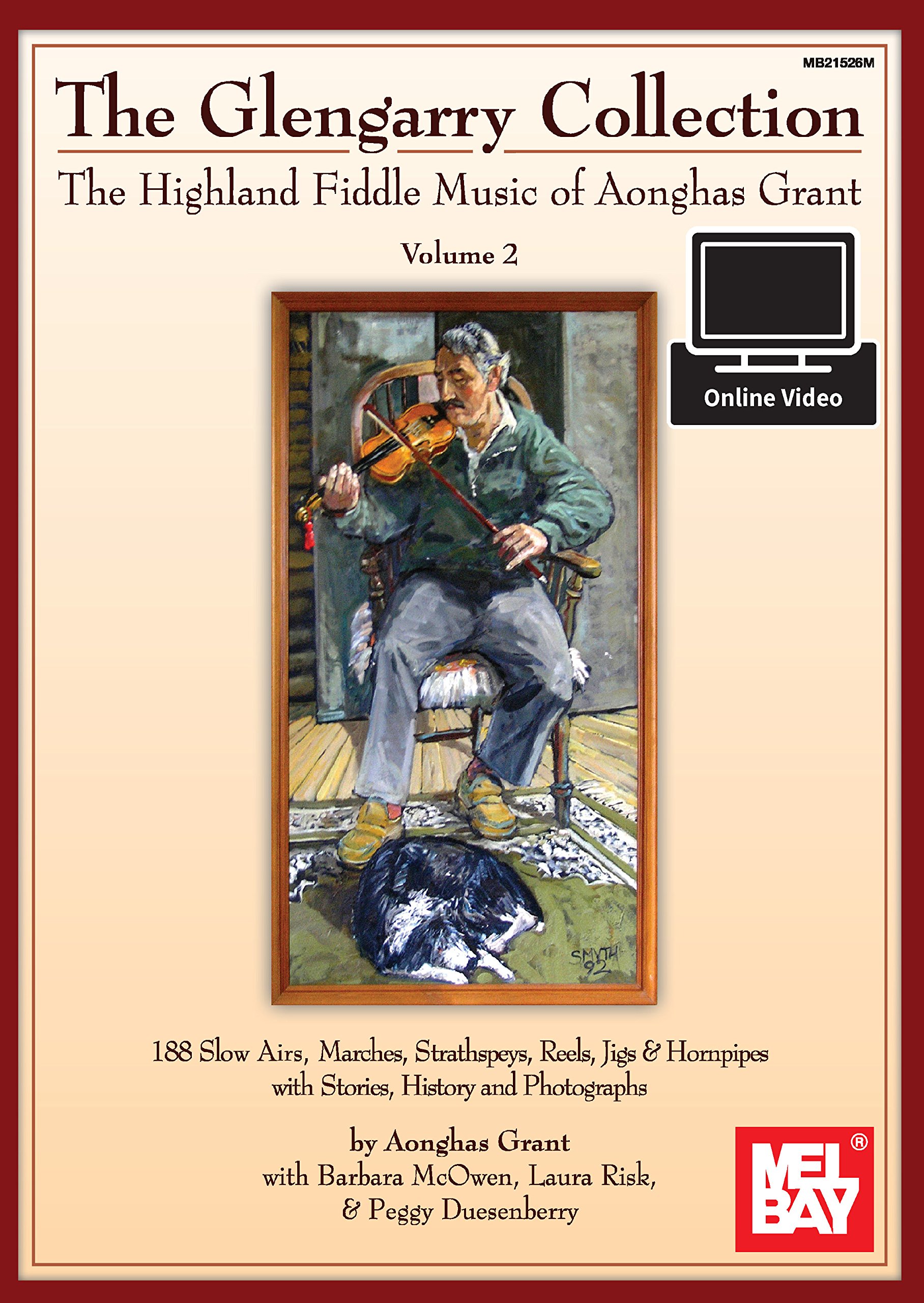 Highland Fiddle Music Aonghas Grant Vol 2 Glengarry Collection recueil violon