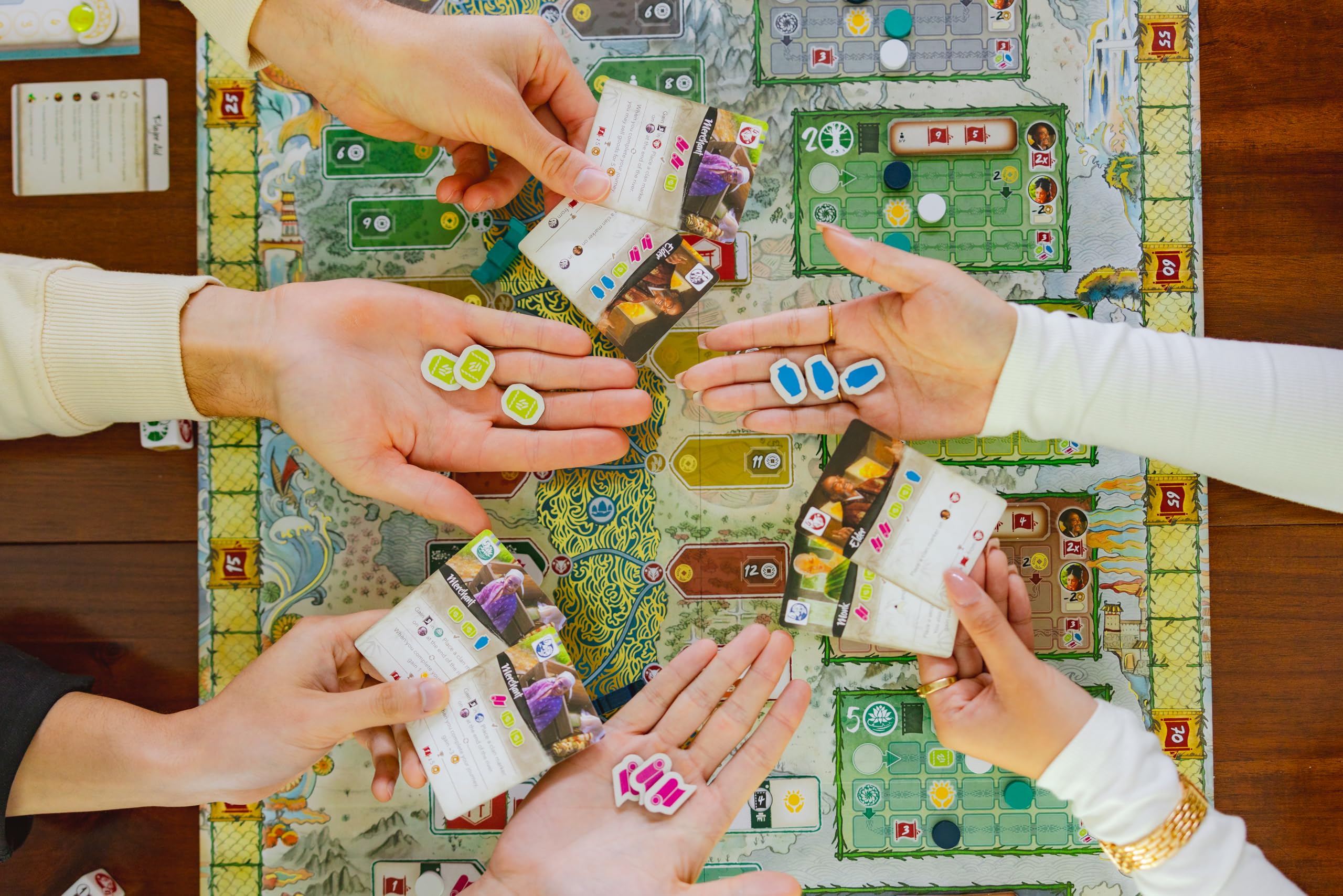 Asmodee il Fiume d'Oro, Gioco da Tavolo Strategico, Gestione di Risorse, 2-4 Giocatori, dai 14 Anni un su, 90 min, Versione Italiana