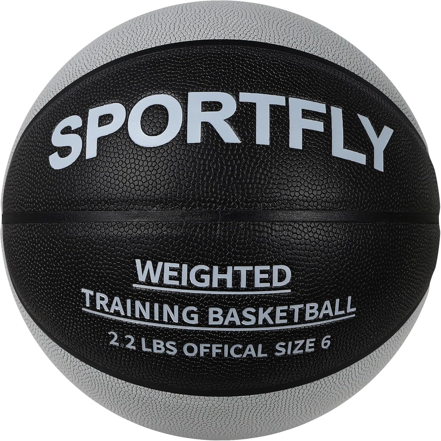 Basketball Weighted 1kg Auxiliary Heavy 2.2lbs Size 6 for Indoor and Outdoor Training, Training Heavy Basketball for Improving Dribbling, Passing Skills and Ball Control